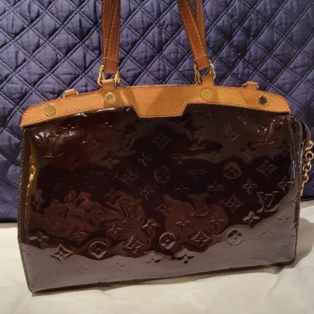 Authentic Louis Vuitton Amarante Brea Monogram Shoulder Handbag PM - Picture 2 of 12